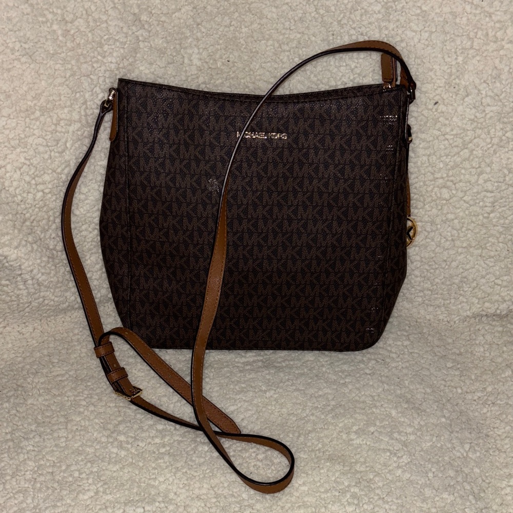 Michael Kors Dark Brown Crossbody Bag